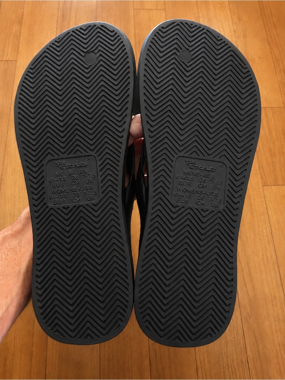 Archies Arch Support Flip Flops for Men & Women - Size 9 Women/8 Men NWOT - Picture 10 of 11